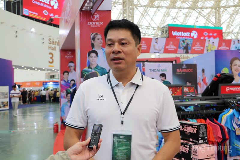 &Ocirc;ng Nguyễn Hữu Danh - CEO nh&atilde;n h&agrave;ng Gel năng lượng OREHA trả lời phỏng vấn của b&aacute;o C&ocirc;ng thương