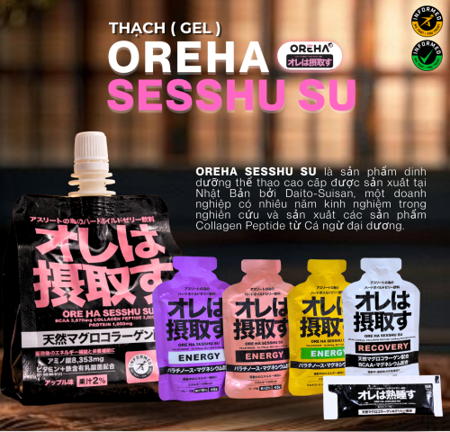 OREHA SESSHU SU – GIẢI PHÁP NĂNG LƯỢNG SẠCH, KHÔNG LO DOPING